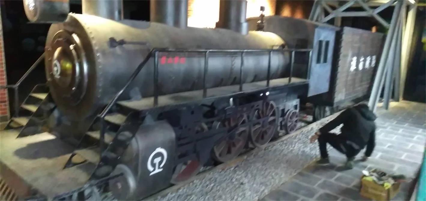 祁县蒸汽火车模型